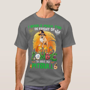 Beängstigend drücken Sie vor Zombies, um meinen Pi T-Shirt