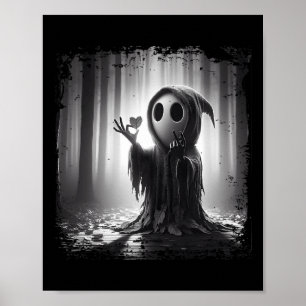 Beängstigend Face Horror Poster Halloween Ghost He