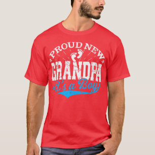 Beängstigend Gender Offenbarung neue Opa Es ist ei T-Shirt