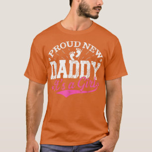 Beängstigend Gender Reveal Proud New Daddy Es ist T-Shirt