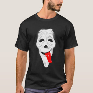 Beängstigend Ghost Wassup Face Stoner Horror Movie T-Shirt