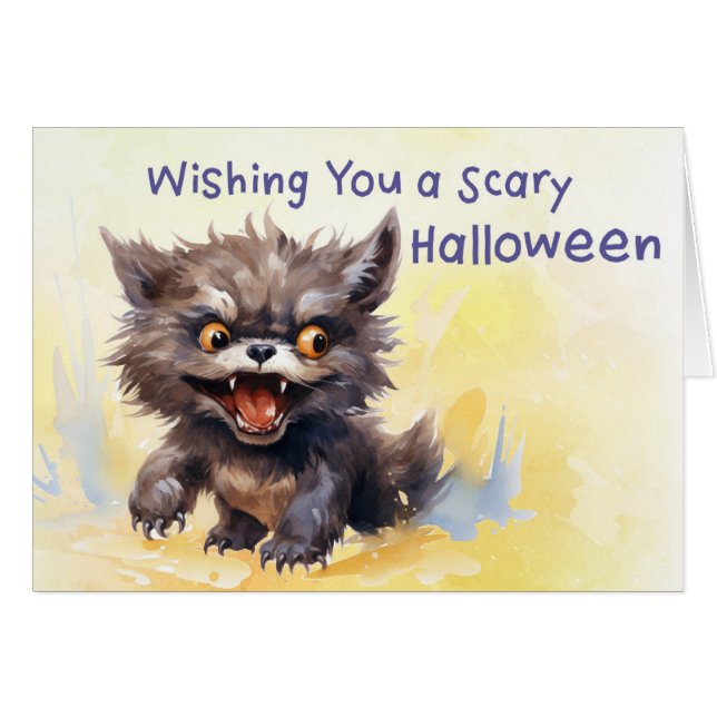 Beängstigend Halloween (Vorderseite (Horizontal))