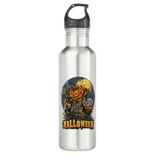 Beängstigend Halloween Edelstahlflasche