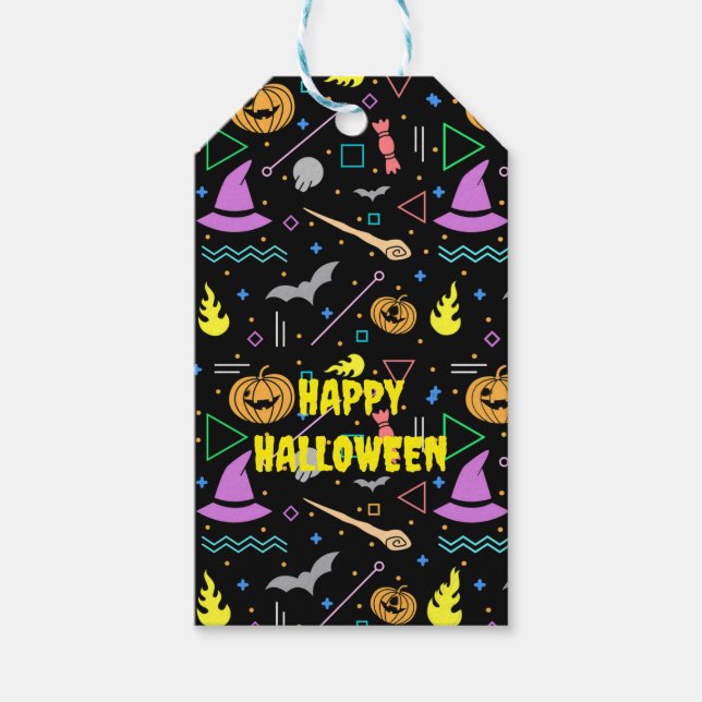 Beängstigend Halloween Geschenkanhänger (Vorderseite)
