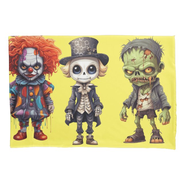 Beängstigend Halloween Kissenbezug (Vorderseite)