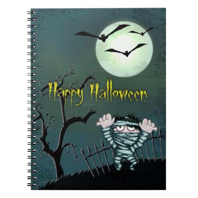 Beängstigend Halloween Notizblock (Vorderseite)