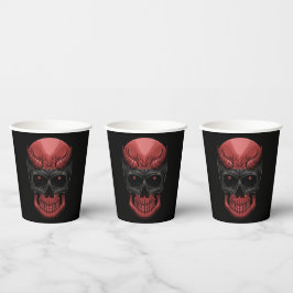 Beängstigend Halloween Skull Pappbecher