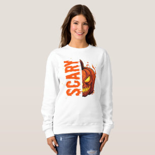 Beängstigend Halloween Sweatshirt