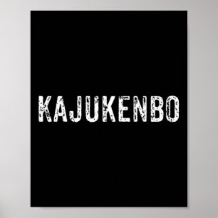 Beängstigend Kajukenbo I Karate Judo Jujutsu Gesch Poster