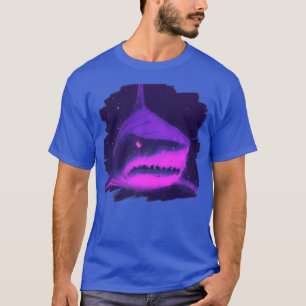Beängstigend Mutant Shark Zombie Sharks Alien Hall T-Shirt
