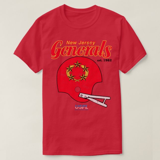 Beängstigend New Jersey Generals T-Shirt (Design vorne)