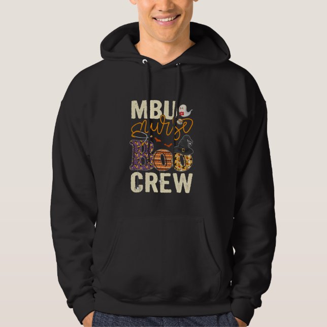 Beängstigend Nurse Halloween Ghost Spider MBU Nurs Hoodie (Vorderseite)