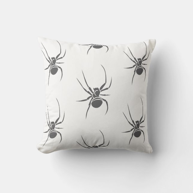 Beängstigend Spiders Halloween Dekoration Kissen (Vorderseite)