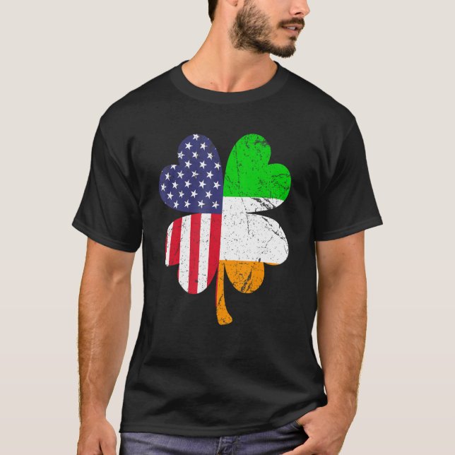 Beängstigend St Patricks Day Green IRISH Irland Am T-Shirt (Vorderseite)