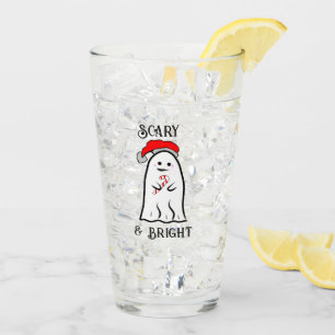 Beängstigend und hell Candy Cane Ghost Glas