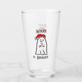 Beängstigend und hell Candy Cane Ghost Glas