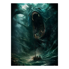 Beängstigend unter Meeresspiegel - Siren-Meerjungf Poster