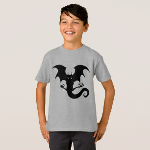 Beängstigend Vampire Dragon Creature Halloween T-Shirt