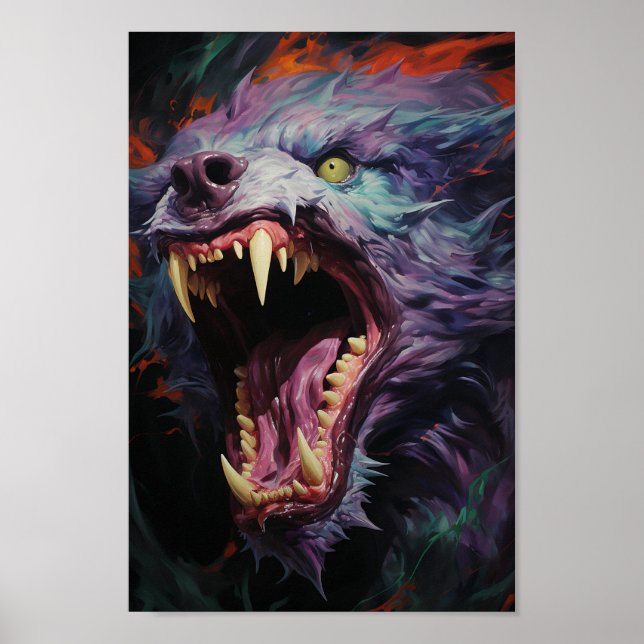 Beängstigend Werewolf Poster (Vorne)