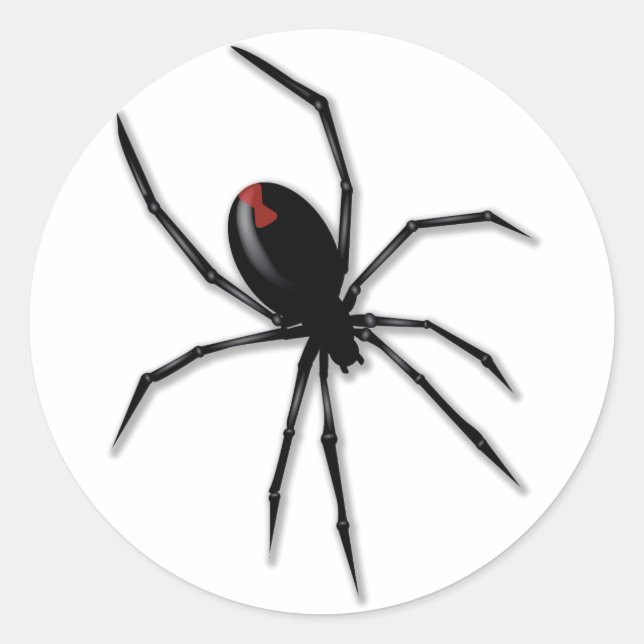 Beängstigende 3D-Spione Runder Aufkleber (Vorderseite)