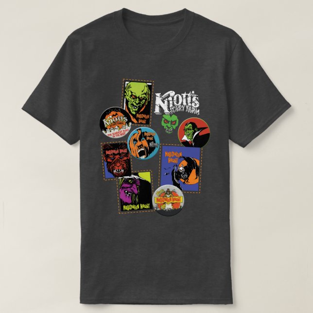 Beängstigende Bauernhof-Monster T-Shirt (Design vorne)