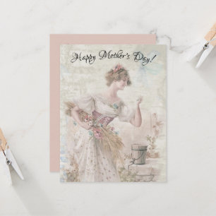 Beängstigende Blume der Vintagen Ansammlung