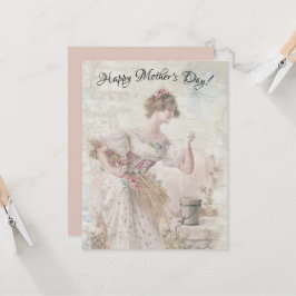 Beängstigende Blume der Vintagen Ansammlung