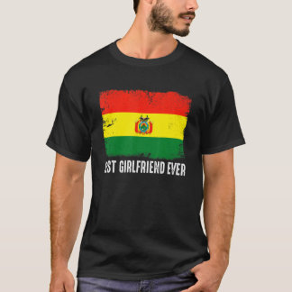 Beängstigende Bolivien Flag Beste Freundin je Patr T-Shirt