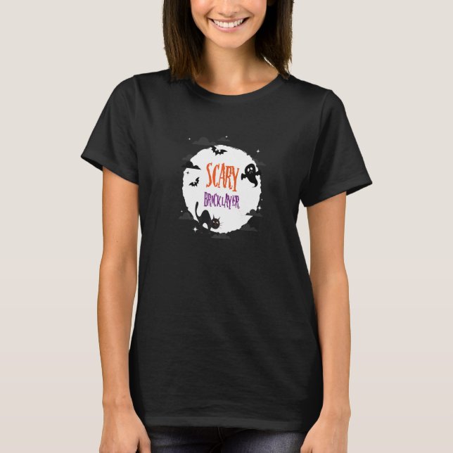 Beängstigende Brickschicht T-Shirt (Vorderseite)