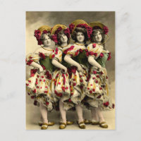 Beängstigende Cancan Dancers