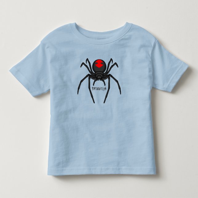 Beängstigende Cartoon-Abbildung Kleinkind T-shirt (Vorderseite)