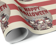 Beängstigende Clowns, griechischer Halloween-Karne