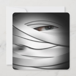 Beängstigende Creepy Halloween Mummy Einladung