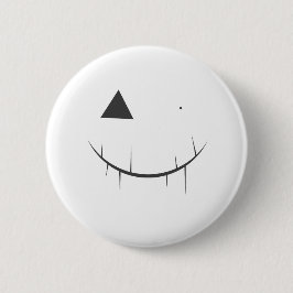 Beängstigende Fahne Button