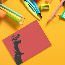 Beängstigende Grafik-Illustration T-Rex Post-it Klebezettel