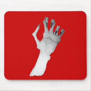 Beängstigende grauenhafte gnared Monsterhand Mousepad