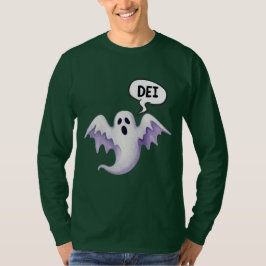Beängstigende Halloween-Geist-DEI T-Shirt