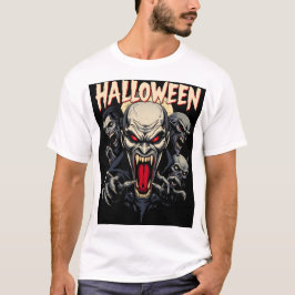 Beängstigende Halloween-Monster T-Shirt