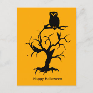 Beängstigende Halloween-Nacht mit den Hexenmeister Postkarte