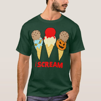 Beängstigende Halloween-Screendesign T-Shirt