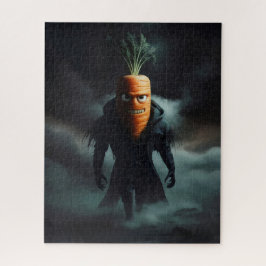 Beängstigende Halloweenkarotte.