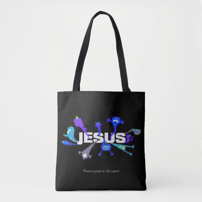 Beängstigende Jesus-Nächte Tasche (Vorderseite)