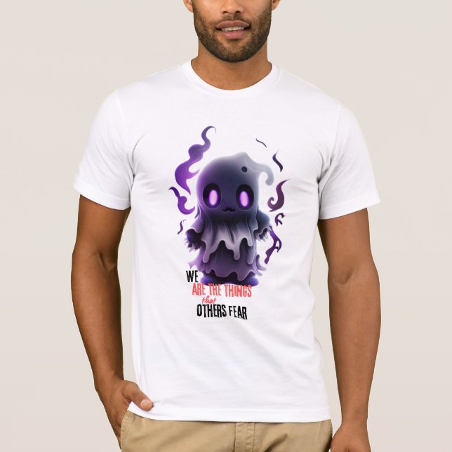 Beängstigende Kostüme Zombie D2 Halloween T-Shirt (Vorderseite)