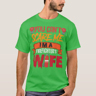 Beängstigende Kürbisfeuerwehrmännerinnen T-Shirt