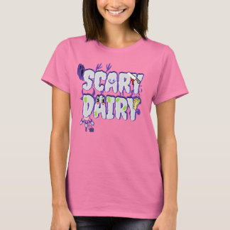 Beängstigende Milchkehle Vegan Halloween T-Shirt