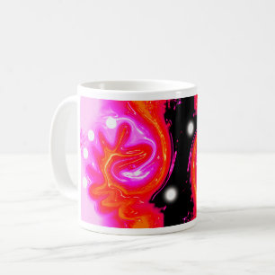 Beängstigende Mondkunst Kaffeetasse
