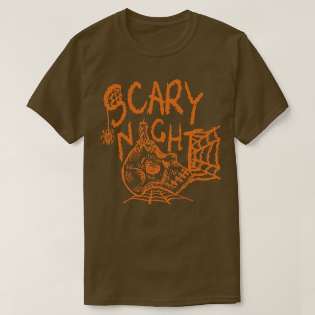 Beängstigende Nacht T-Shirt (Design vorne)