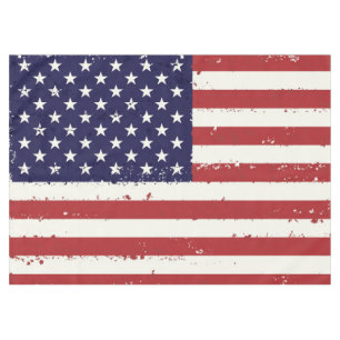 Beängstigende patriotische amerikanische Flagge Tischdecke