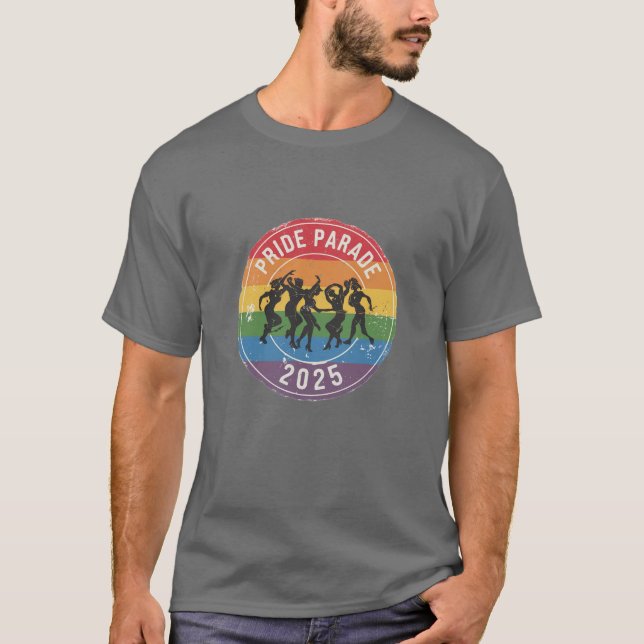Beängstigende Persönlichkeiten der Parade T-Shirt (Vorderseite)