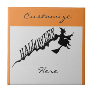 Beängstigende Rotzunge Halloween Thunder_Cove Fliese